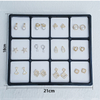Earring in packing box wholesale BE009-4X3