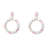 High Quality Multicolor Moonstone Earrings