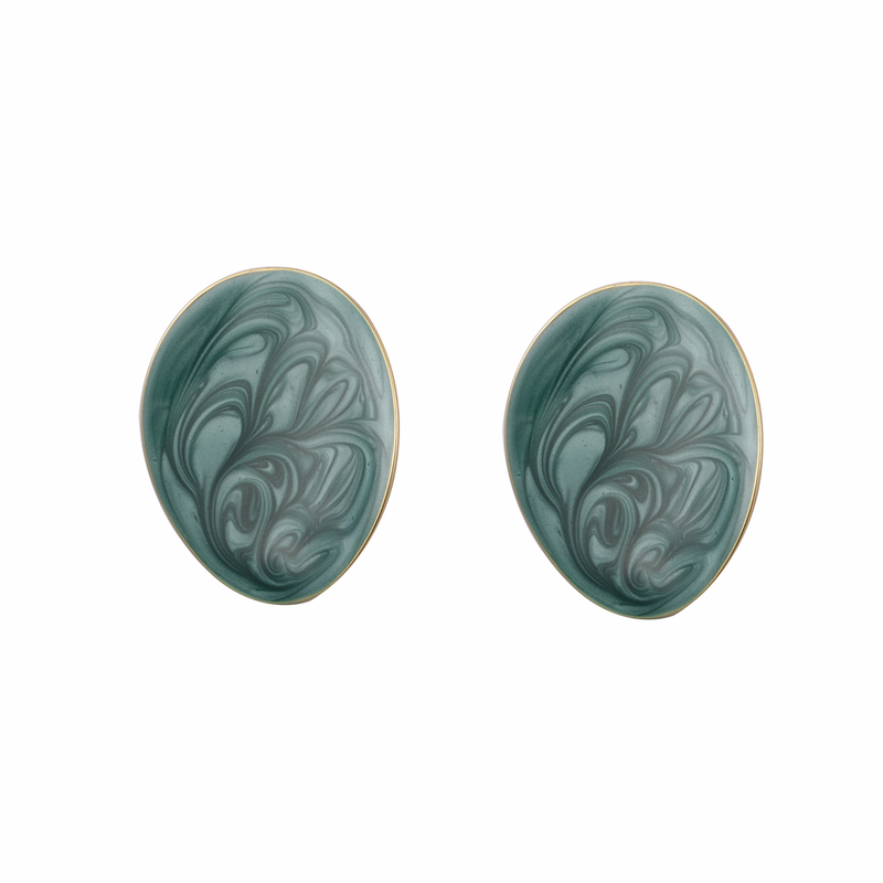 Basic Style Enamel Earrings