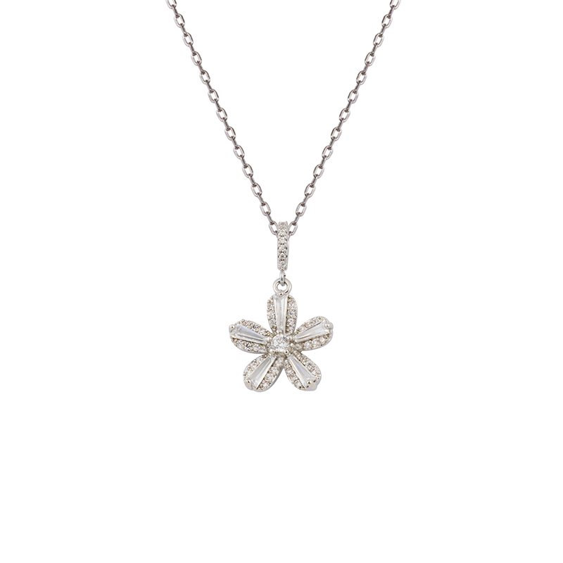 Floral Charm Necklace