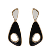 In-stock Trendy Black And White Drop Earrings$1.5~2.0