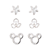 In-stock 3-pair Suits Cz Earrings$2.17~2.6