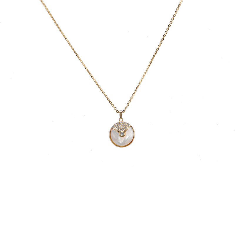 Round Shape Charm Necklace
