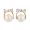 Basic Style Faux Pearl Stud Earrings $1.05-1.55