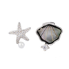 Starfish & Pearl Earrings in Stock