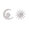 In-stock Butterfly Cz Moon Stars Earrings
