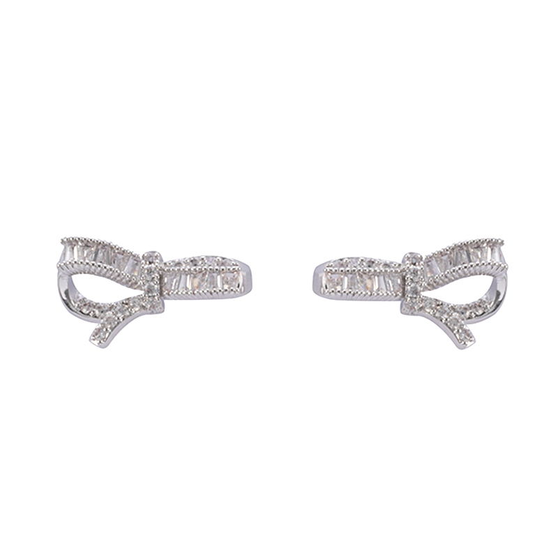 In-stock cubic zirconia hair string earring