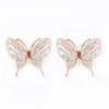 In-stock Basic butterfly Cz Earrings