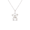 Cute Bear Charm Necklace