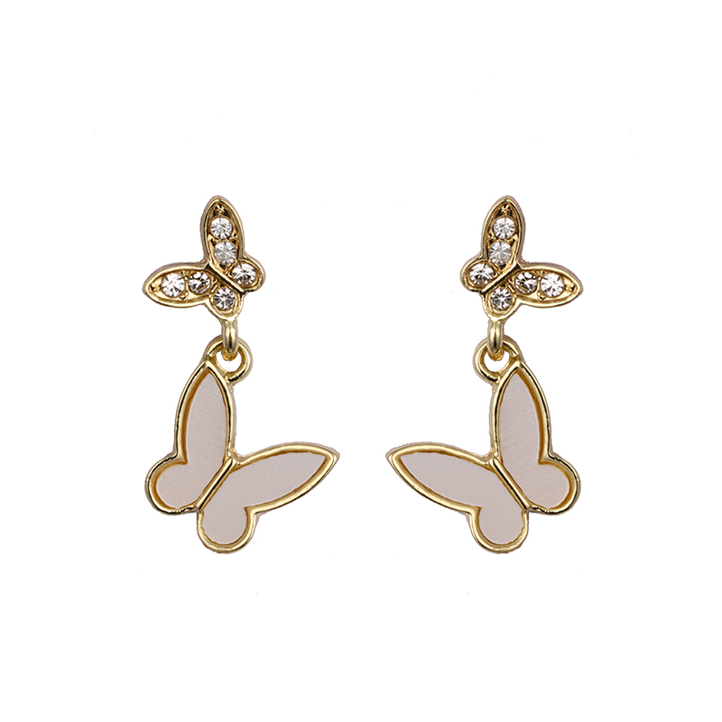 In-stock Butterfly Shell Earrings $1.2-$1.7