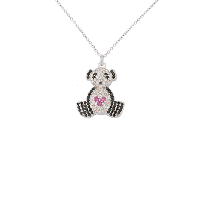 Multicolour Panda Charm Necklace $1.8-$2.3