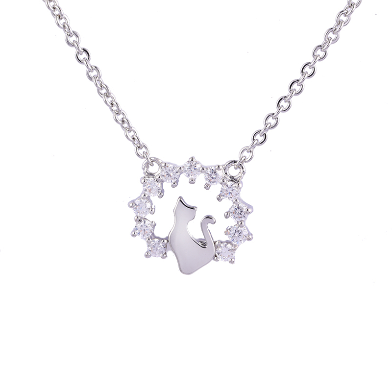 Kitten Charm Necklace