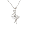 Ballet Lady Charm Necklace