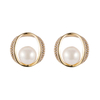 Basic Pearl Cz Earrings in Stock $1.85-2.35