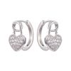 Heart Hoop Earrings wholesale $0.7-1.2