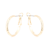 Fashion Plain Hoop Earrings $0.5~1.0