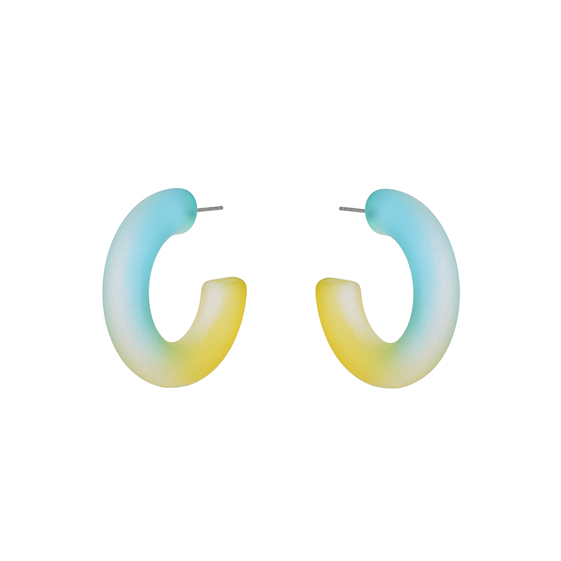 Acetate Multi-color earrings $0.7~1.2