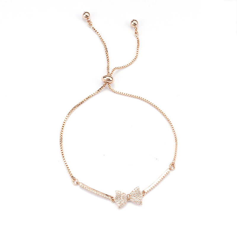 Fashion styles closed bracelet with butterfly knot $3.2-$3.8