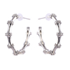 Bamboo Shape Hoop Earrings $1.0-1.7