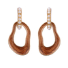 Pearl Epoxy Multi-color Earrings$0.9~1.4