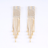 Brass tassel earring with gold color for sales $1.0--$1.6