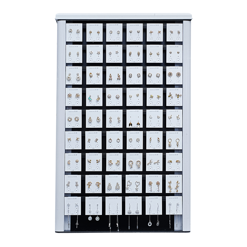 925 Silver Earrings and Necklace in rotating cabinet wholesale RC008H