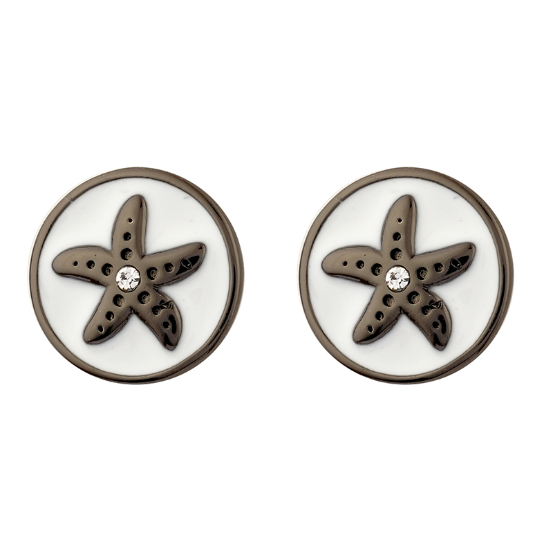 DIY Starfish Studs in stock E0002