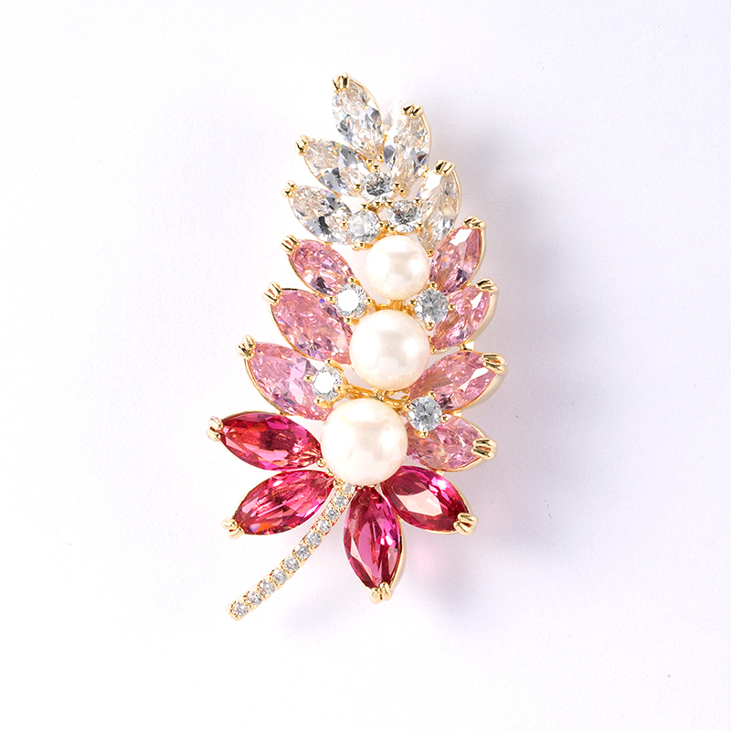 Pearl Decor Brooch $4.8-5.4