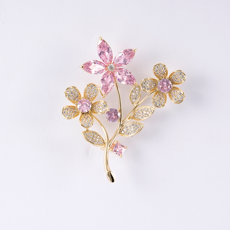 Flower Brooch 2 Colors Available $5.4-5.9