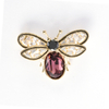Burgundy Insect Brooch $1.5-2.0