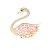 Pink Swan Brooch $5.4-5.9