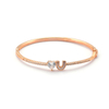 Fashion styles closed Bangle with love you $3.0-$3.6