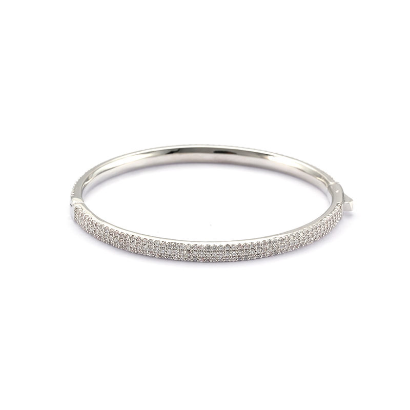 Fashion styles closed Bangle with stone $7.0-$7.7