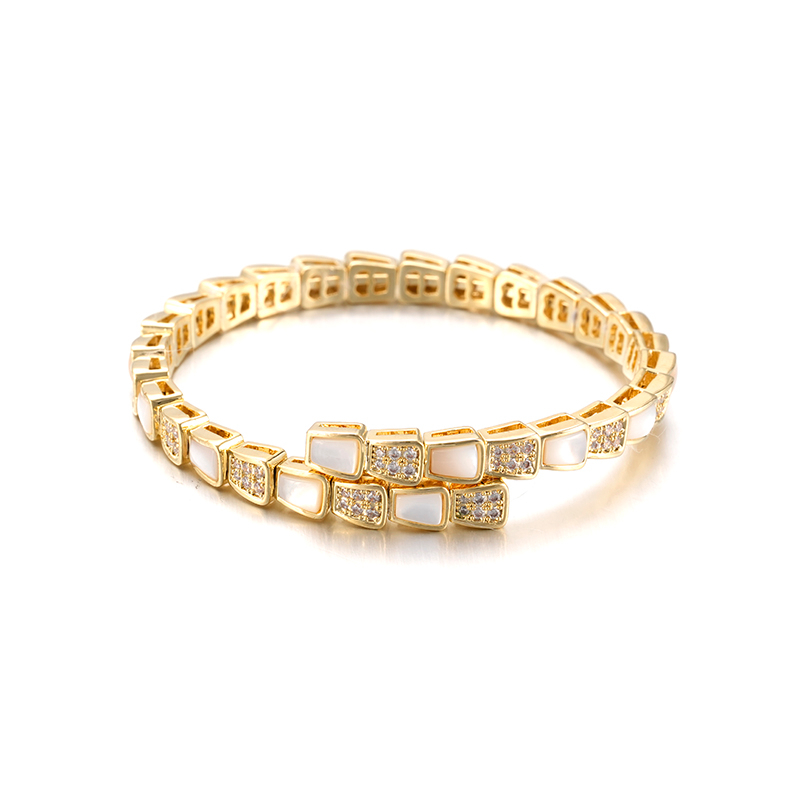 Fashion styles double wrap Bangle with stone $11-$11.7