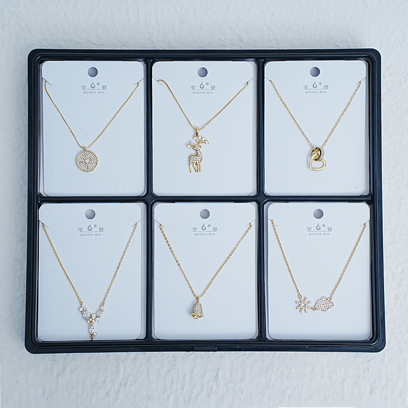 Necklace in packing box wholesale BN001-3X2
