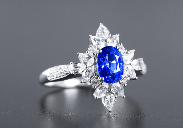 Blue Gemstone Ring RTB124