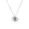  Heart Pendant with Cubic Zirconia Necklace