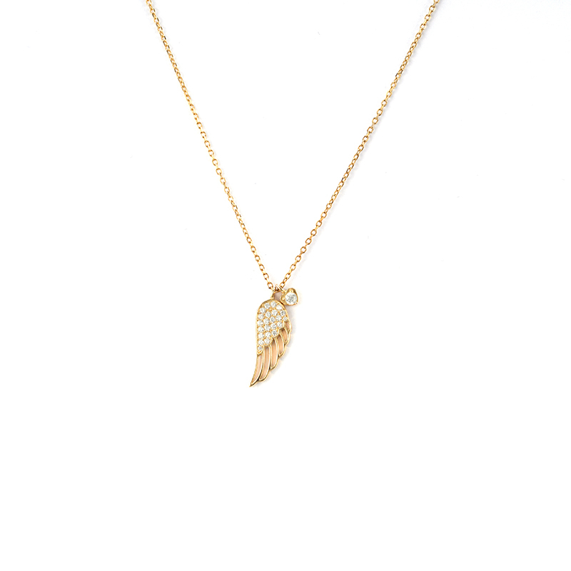  Wing Pendant Necklace