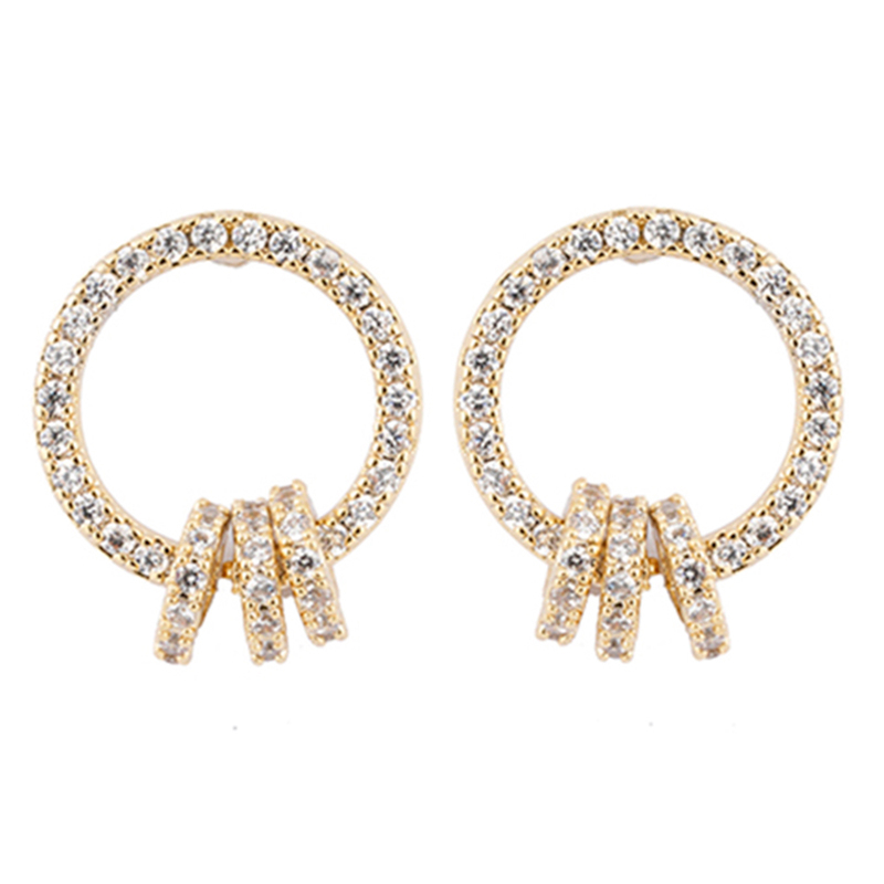 In-stock Basic Cz Earrings