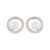 Basic Studs Pearl Zirconia Decor $2.02-2.41