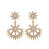 In-stock Fashion Zirconia Earrings $2.3-$2.8