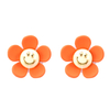 In-stock Basic Flower Multi-color Earrings$1.0~1.5