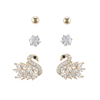 Multi-piece Set Swan Cubic Zircon Earrings$2.22~2.7