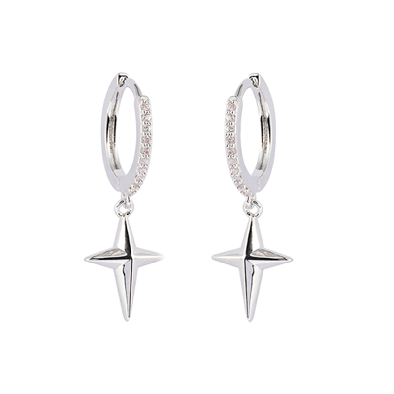 Fashion plain Earrings  hoop 