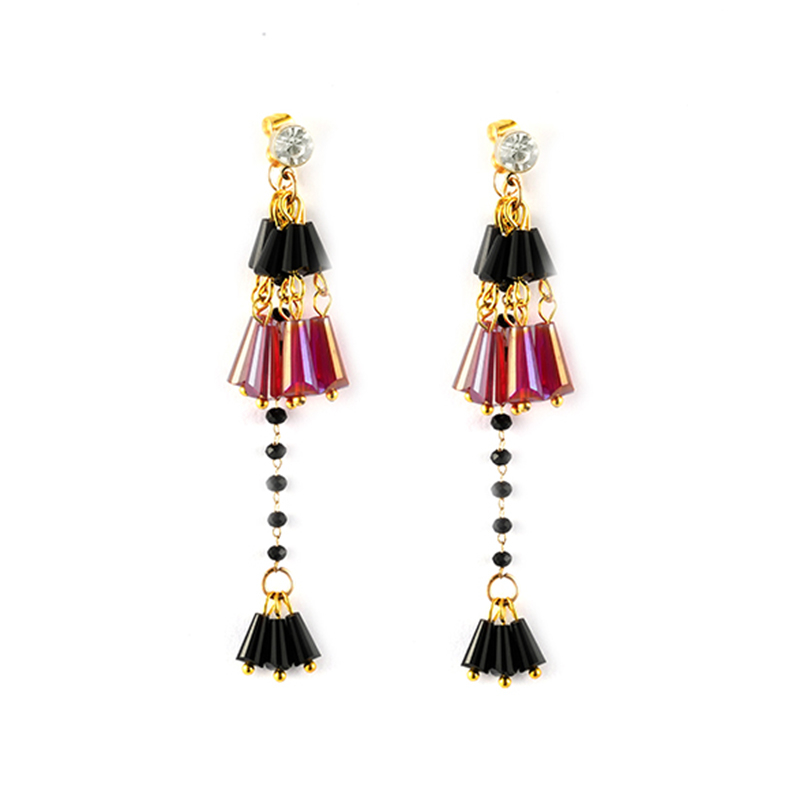 In-stock Multicolor Beads Fashion Earrings