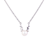 Antler Pearl Charm Necklace