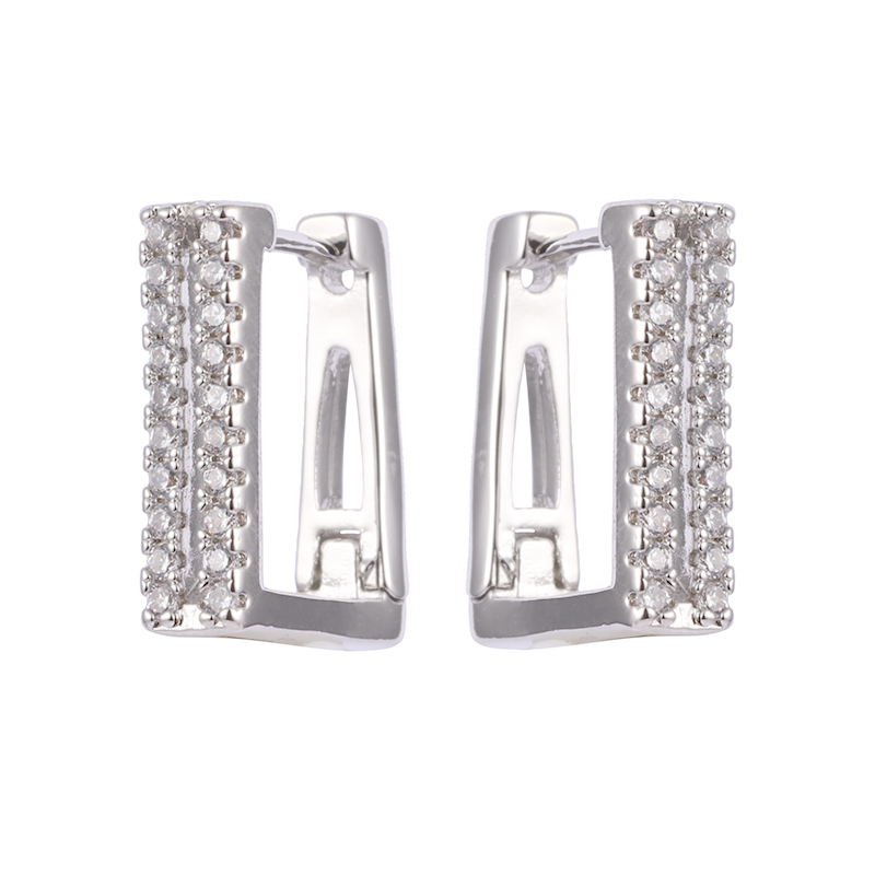 Straight Line Hoop Earrings $0.7-1.2