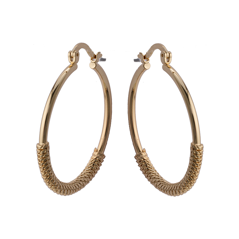 In-stock Plain Hoop Earrings $1.1~1.6