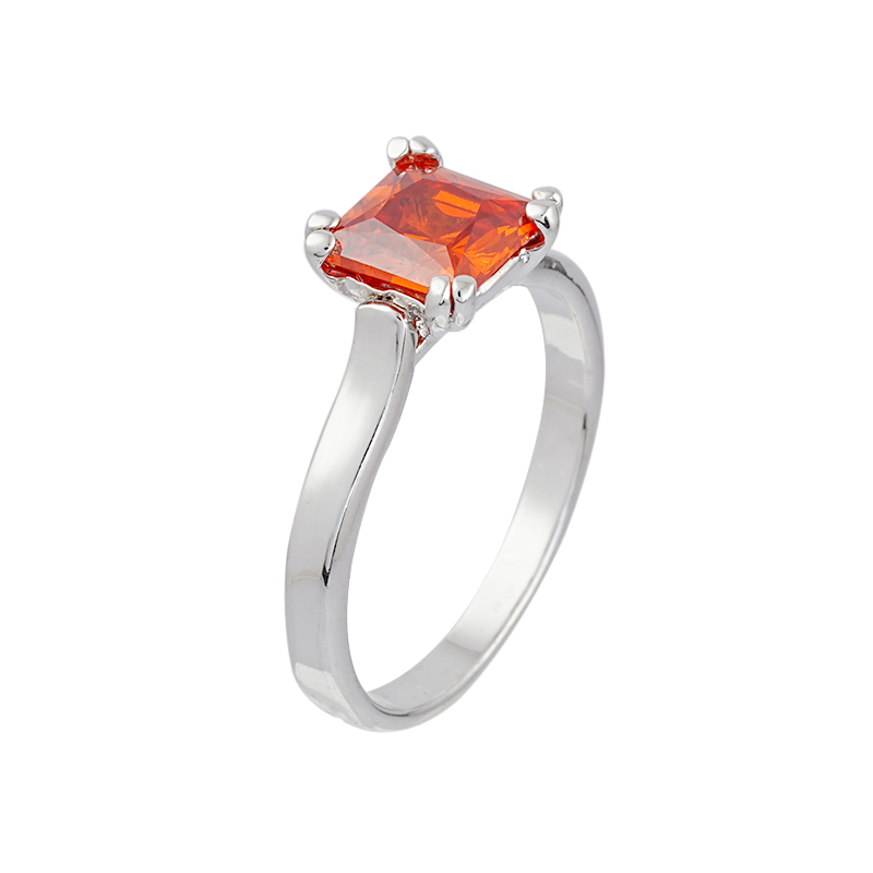 Garnet Glass Crystal Ring Wholesale