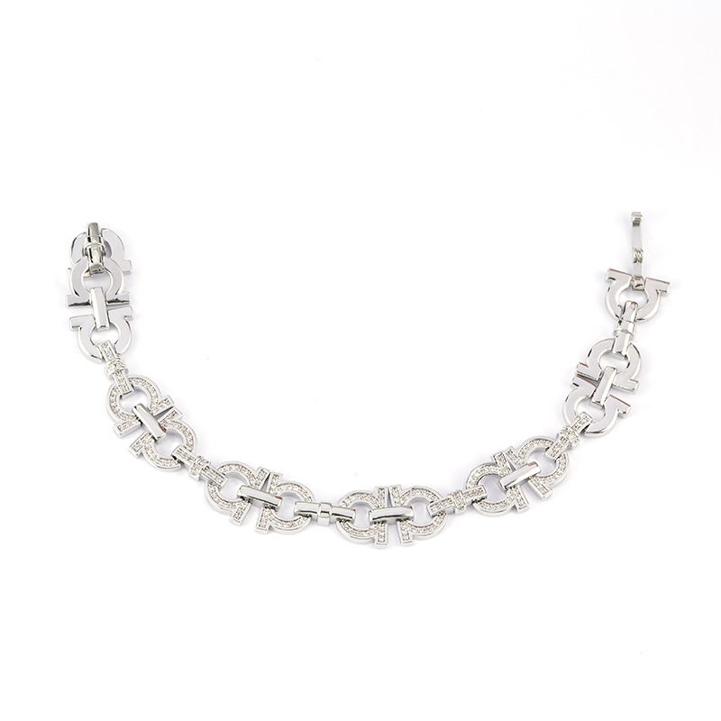 Fashion styles closed bracelet withfold over clasp $7.0-$7.8